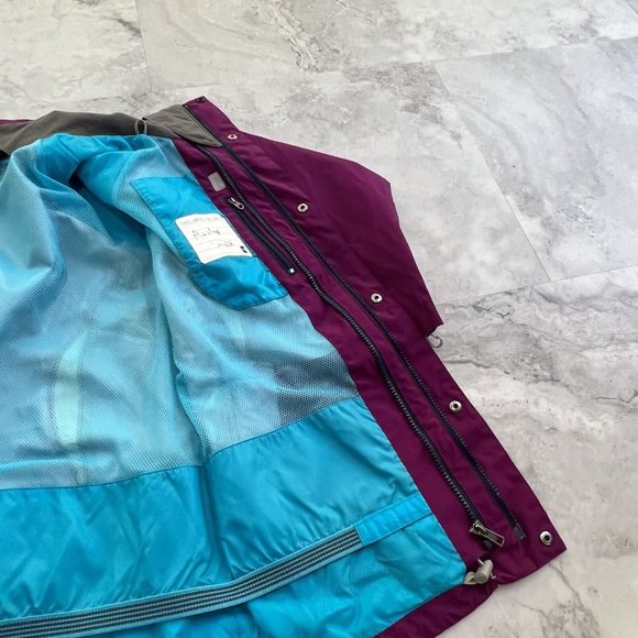 The North Face Shell HyVent Purple Jacket Coat Size XL Xlarge 18 - Picture 7 of 11